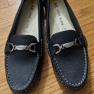 Navy Blue Anne Klein Loafers NEW